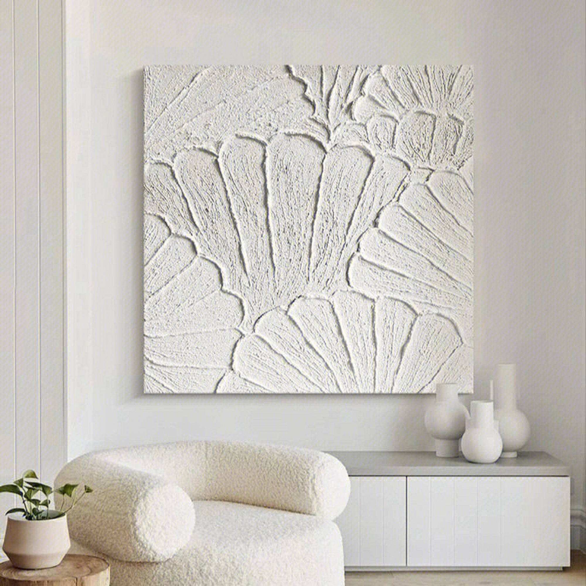 Plaster Art Texture Painting #TX009