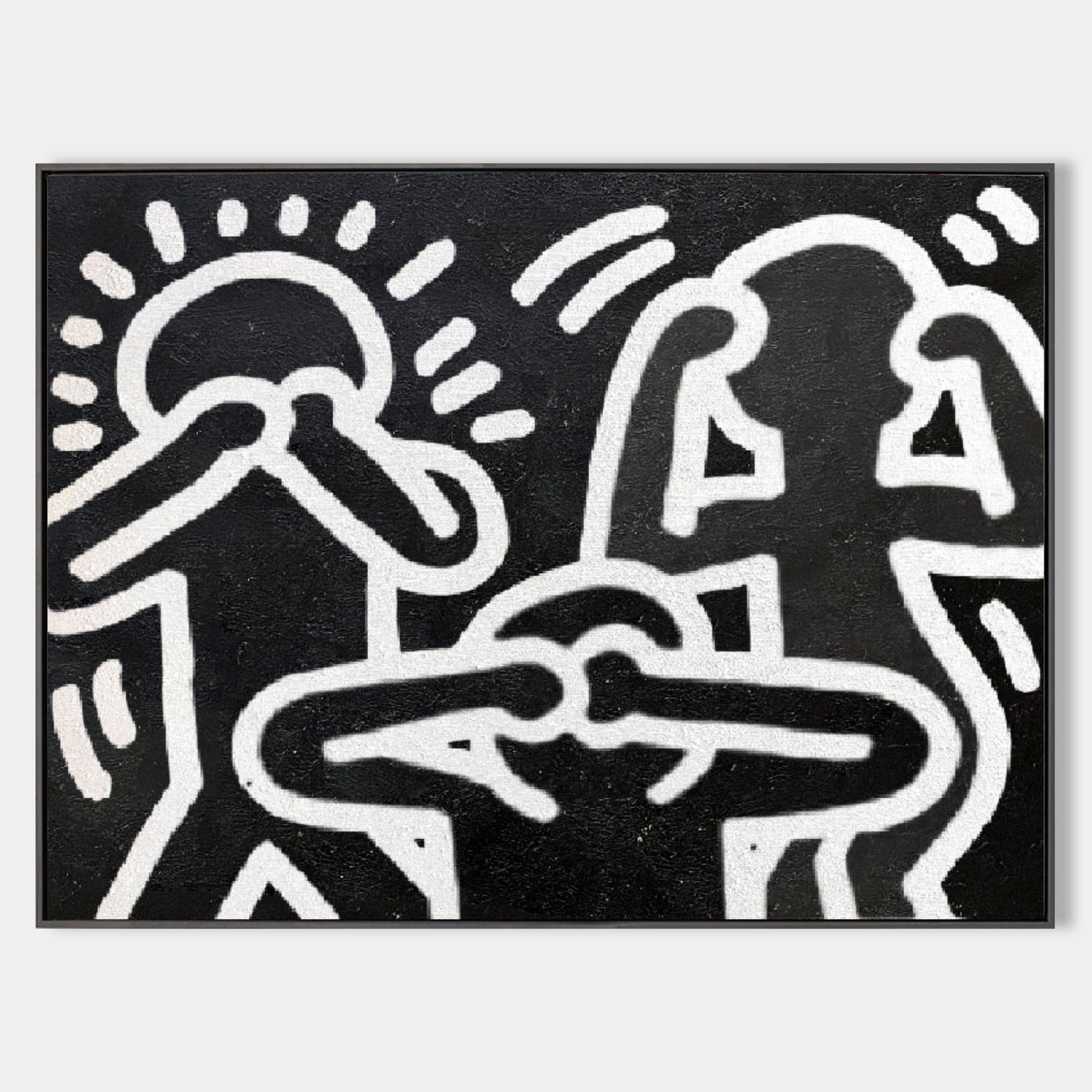 Keith Haring Style Painting #KS019