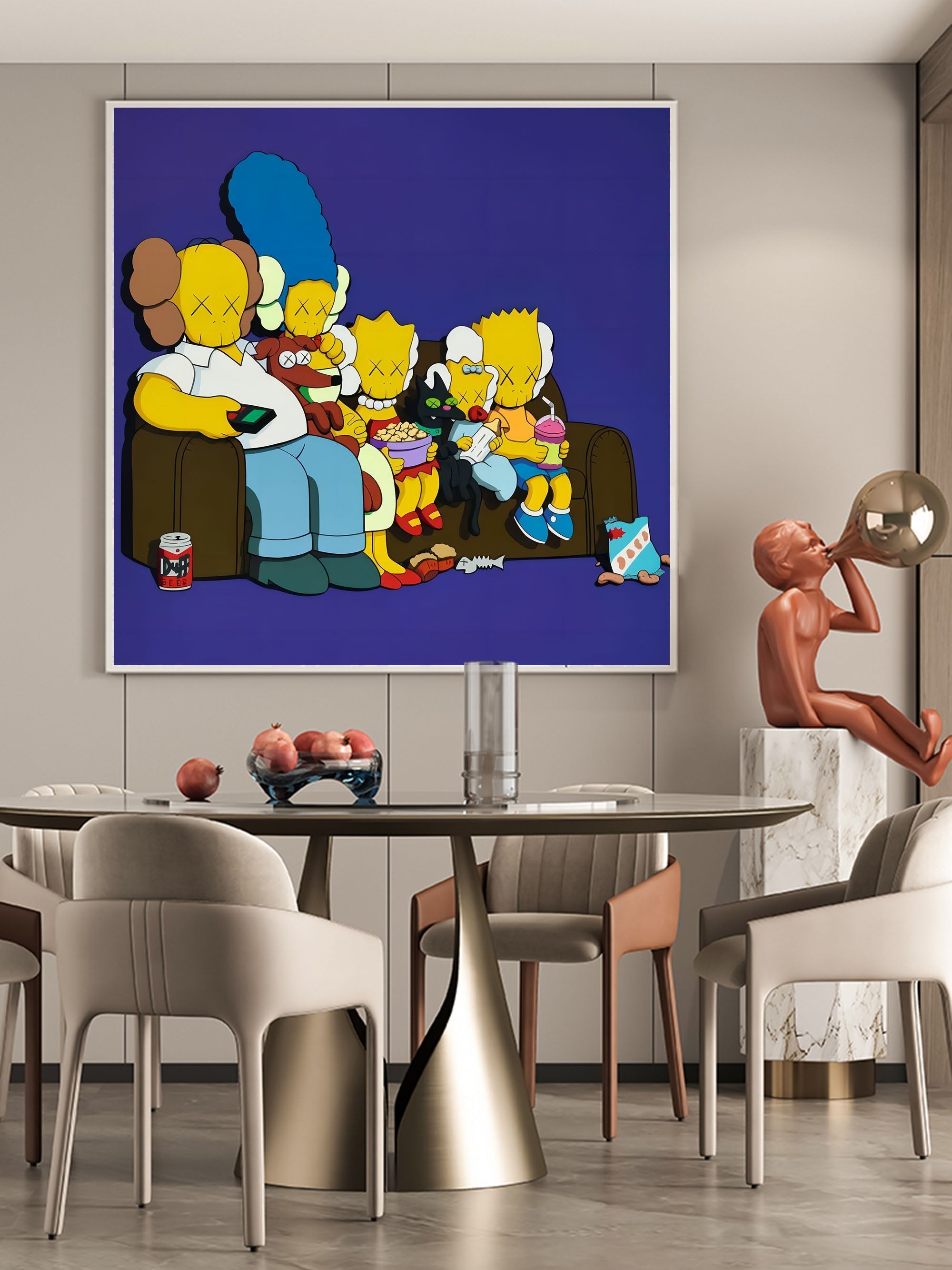 Kaws Pop Art #KS007