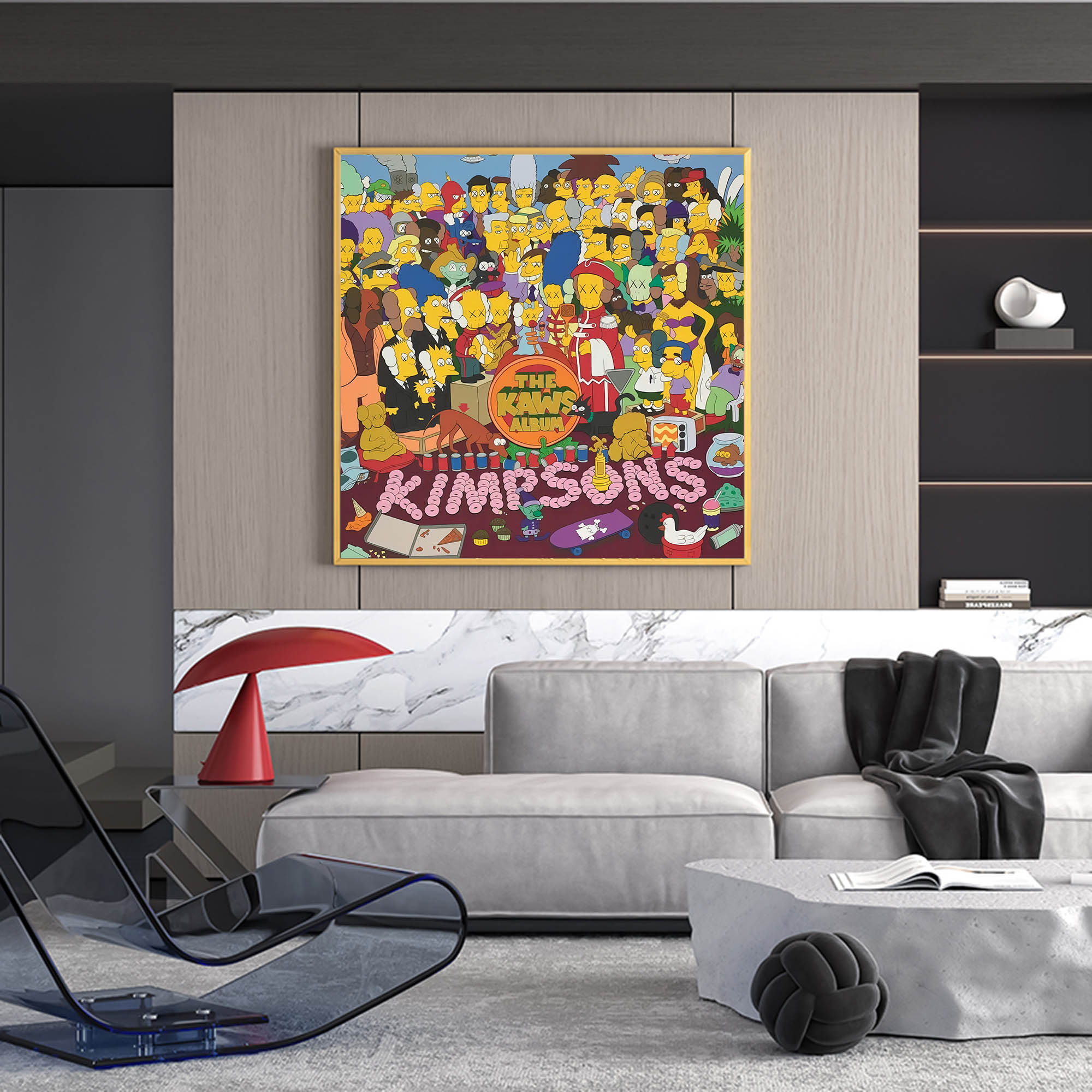 Kaws Pop Art #KS019