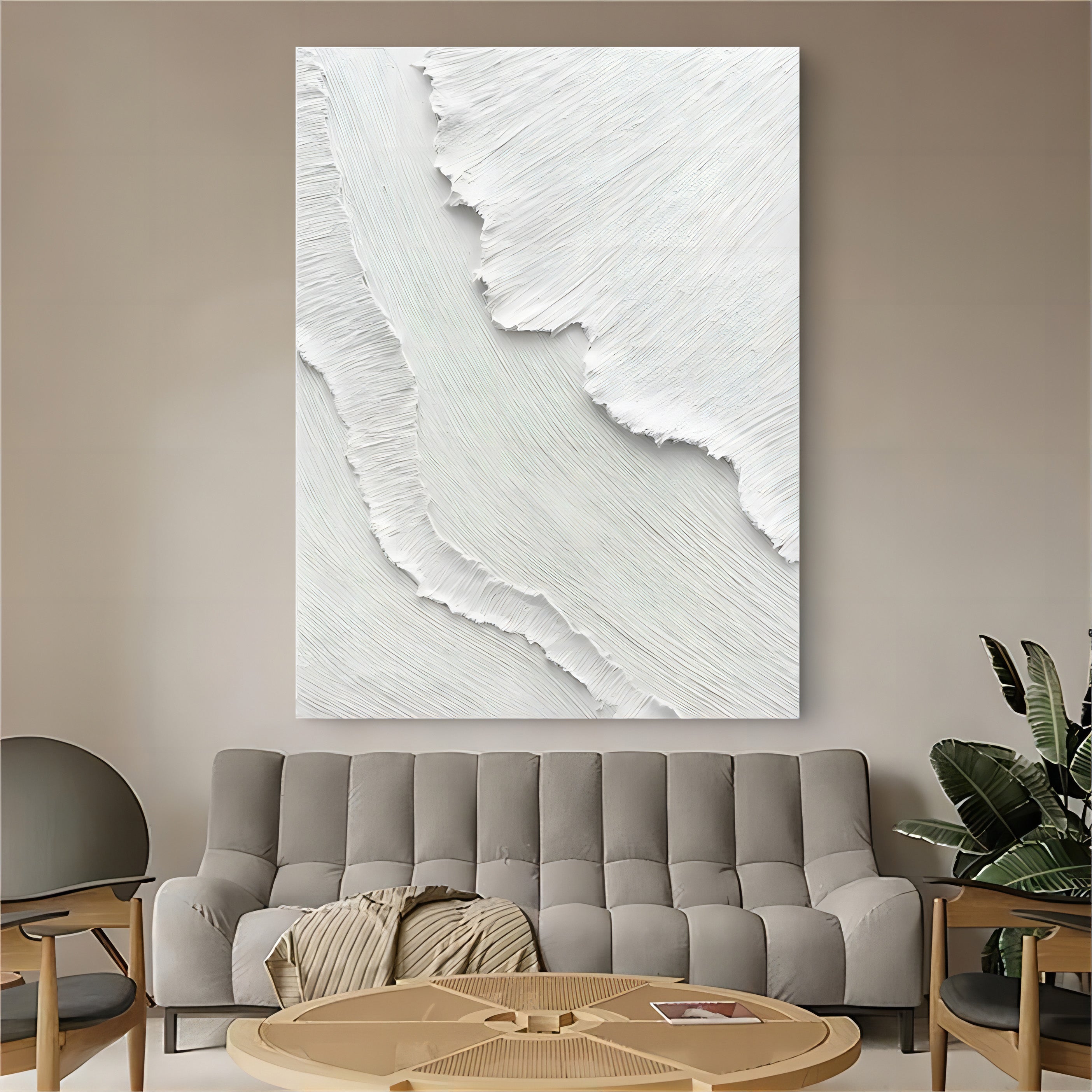 Plaster Art Texture Painting #TX099