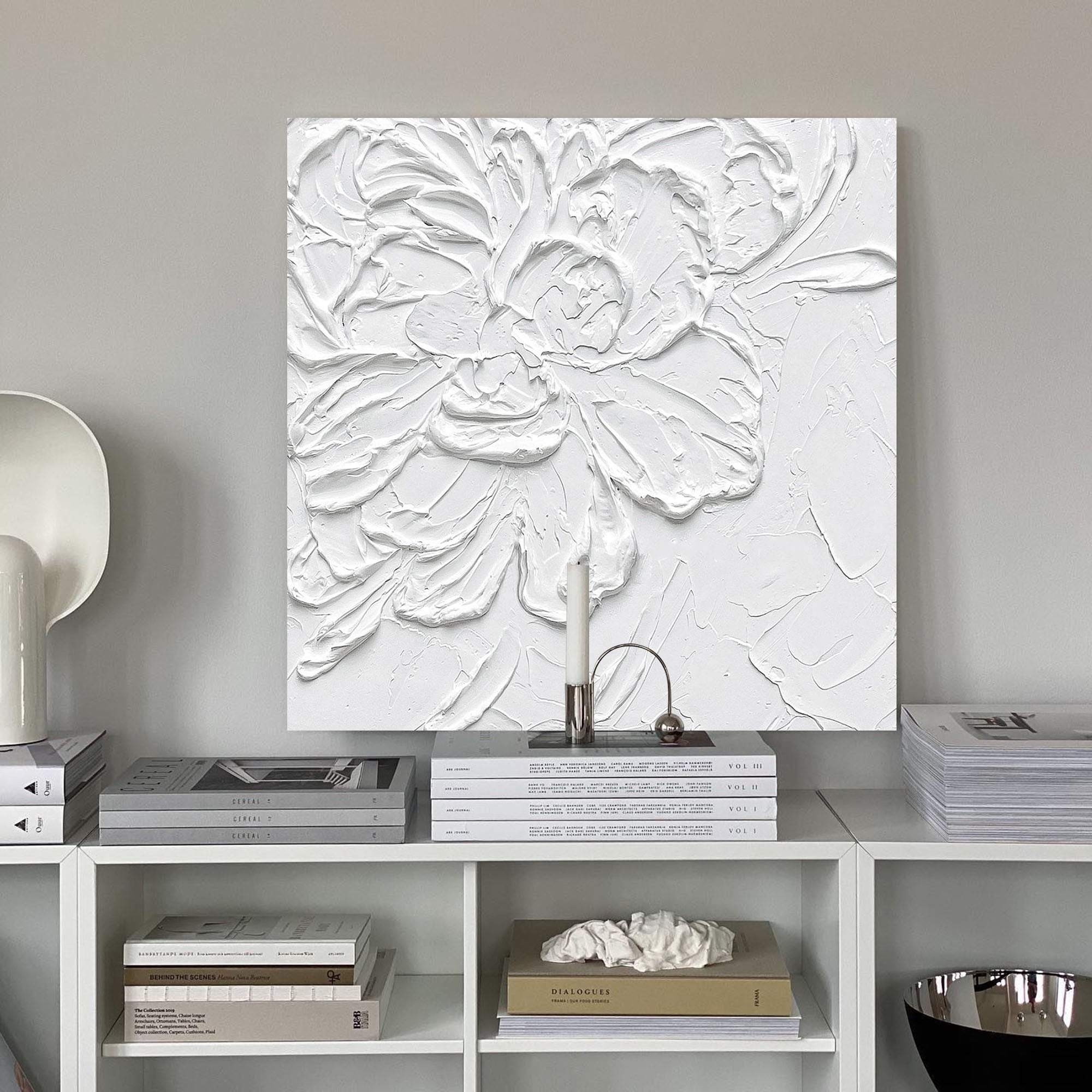 Plaster Art Texture Painting #TX008